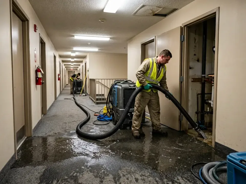 multi-unit-apartment-hallway-f-005 — frequently asked questions, Emergency Burst Pipe Water Extraction & Removal in Sandusky…